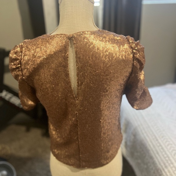 Abercrombie Sequin blouse - Picture 3 of 4